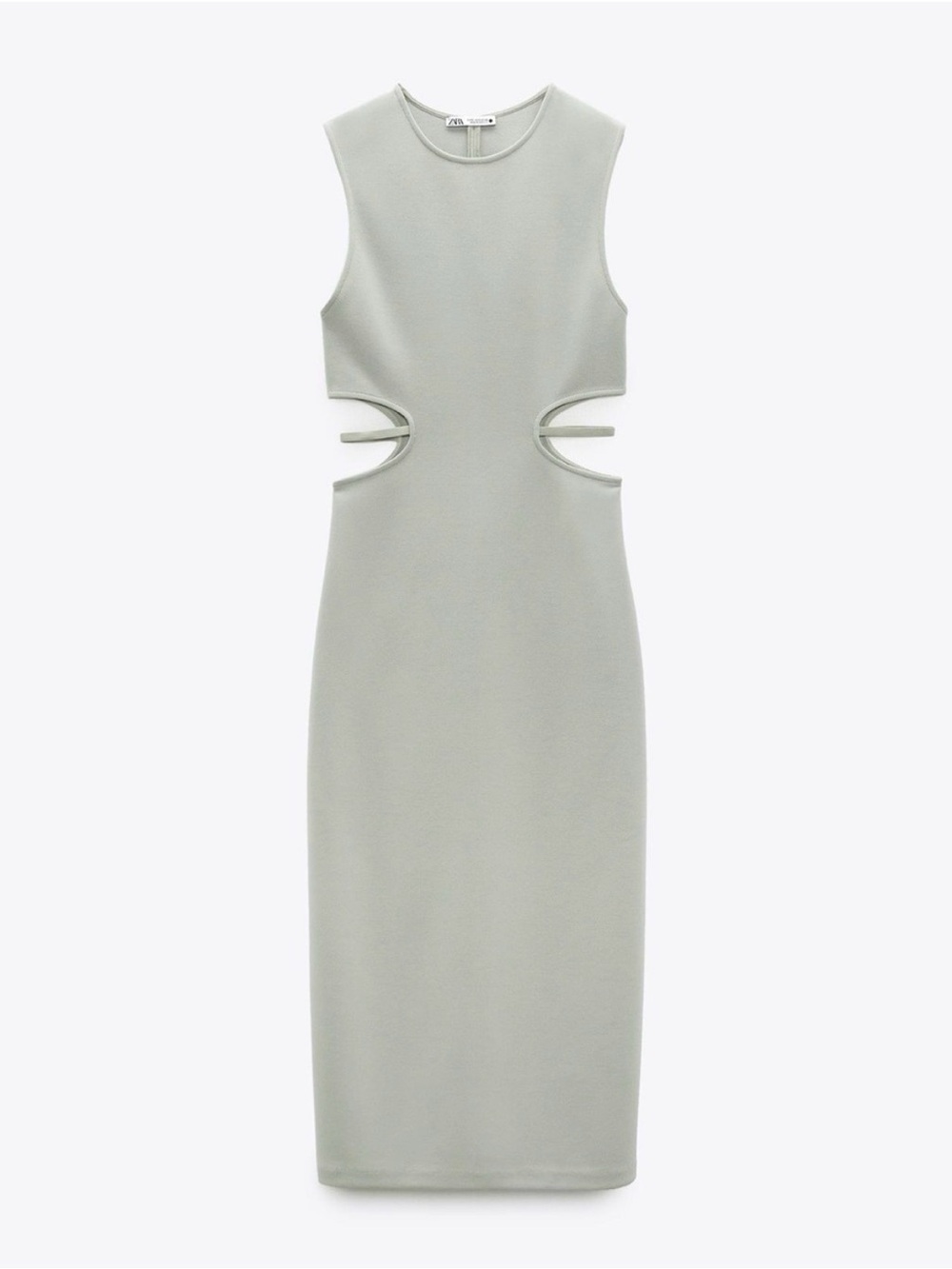 ZARA mid length sleeveless dress
